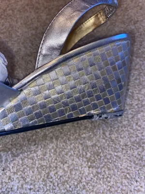 Jonathan Martin Silver Wedge Heels thumbnail 5