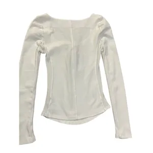 Free People White Looking Back‎ Lace-Up Top sz XS thumbnail 7
