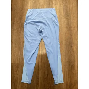 Aerie Chill Play‎ Move Leggings Womens XL Blue Colorblock High Waist Activewear thumbnail 2