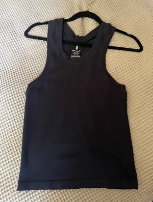 FP Movement by Free People Black Ribbed Tank thumbnail 1