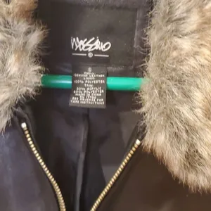 Mossimo Supply Co. BLACK Leather Jacket- Size S thumbnail 7