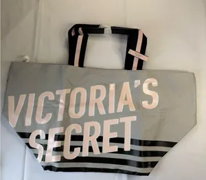 Victoria's‎ Secret Pink and Gray Tote Bag with Chic Design thumbnail 1