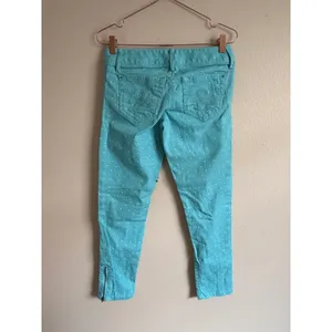 Lilly‎ Pulitzer Skinny Pants Womens 2 Blue Worth Skinny Mini Zip Polka Dot Ankle thumbnail 3