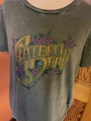 Lucky Brand Grateful Dead Studded Graphic Tee Women’s Large Band Shirt thumbnail 5