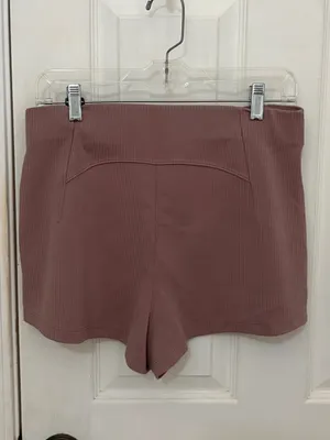 Lululemon Ribbed High Rise Softstreme Short 2” in Twilight Rose thumbnail 10