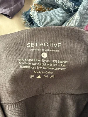 SET Active Leggings Grey  thumbnail 5