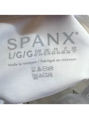 Spanx Better Base Crew Long Sleeve Camo Print Athleisure Activewear Top Large thumbnail 7