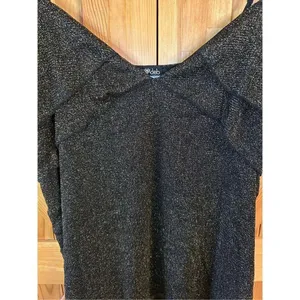 Deb black gold metallic Cami size 2X NWT (0812) thumbnail 2