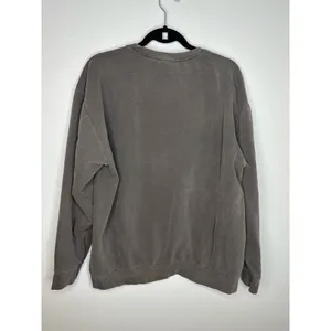 Comfort Colors "Visionary" Crewneck Sweatshirt Size Large Gray Lightweight thumbnail 3