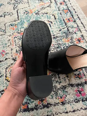 Adrienne Vittadini Black Mules thumbnail 5