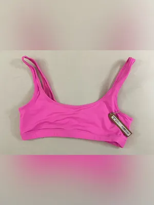Skims NWT Tank Bikini Swim Top Taffy Pink Size M thumbnail 3