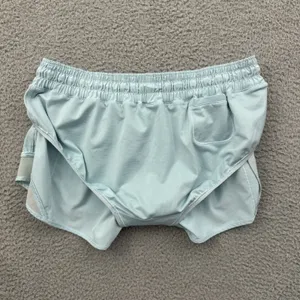 Lululemon Hotty Hot Shorts Low Rise 2.5" Cyan Blue Athletic Athleisure Women 10 thumbnail 5