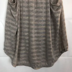 American Eagle Sleeveless Striped Metallic Swing Top Size Medium thumbnail 9