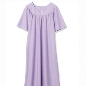Lilac Butterfly Sweetheart Neck Lounger Robe Housecoat thumbnail 3