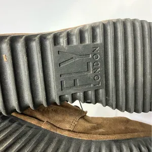 Fly London Lare lace up ankle boots brown suede casual modern women’s size 38‎ thumbnail 8