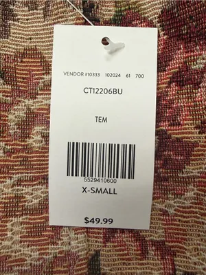 Willow + Root Floral Smocked Tapestry Crop Top NWT XS Cottagecore Fairycore thumbnail 12