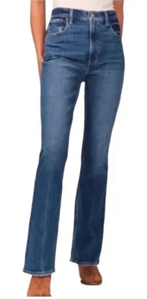 Abercrombie & Fitch The 70s Vintage‎ Flare Ultra High Rise Jeans Blue 26 Short thumbnail 1