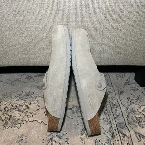 Birkenstock Boston Soft Stone Coin Suede thumbnail 12