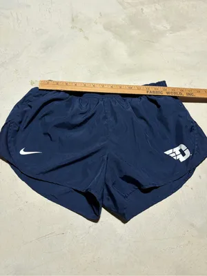 Nike Women’s Navy Running Shorts Dayton flyers large thumbnail 4