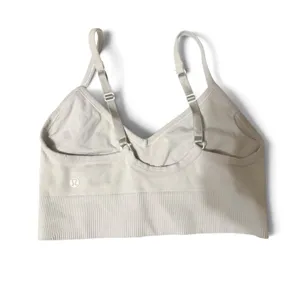 Lululemon Ebb to Street sports Bra white Minimalist Light Support size 4 thumbnail 5