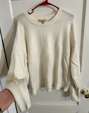 Philosophy Off White Sweater Size XL thumbnail 1