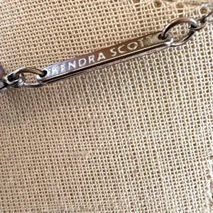 Kendra Scott Elisa Silver Tone Drusy Necklace thumbnail 7