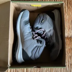 Keen‎ Women's Tempo Flex Mid Wp Steel Grey/African Violet Hiking Boots Size 8.5 thumbnail 4