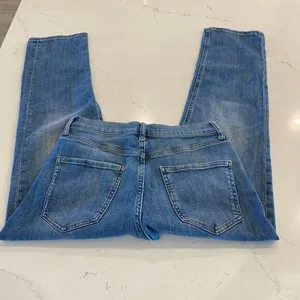 Zara The Slim Cropped‎ Jeans Size 10 thumbnail 4