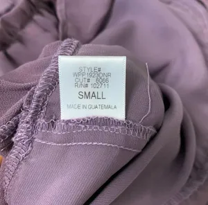 Harlowe & Graham Purple Off Shoulder Top Small NWT thumbnail 4