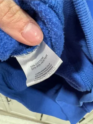 White Fox Blue Sweatshirt thumbnail 5