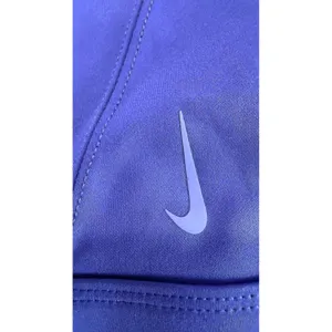 Nike Womens High Neck Racerback Sports Bra Royal Blue Large 445687-477445 thumbnail 3