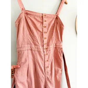 Pilcro Anthropologie | NWT Desmond Wide-Leg Jumpsuit Pink | Sz 2 thumbnail 5