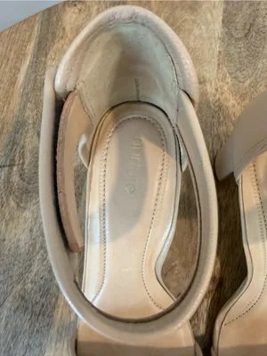 Nurture by Lamaze Leila Block Heel Sandal Nude Blush Leather Size 7.5 thumbnail 8