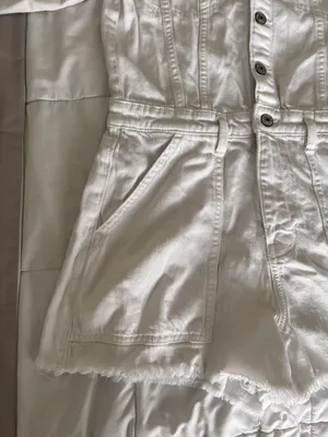 American Eagle denim romper thumbnail 3