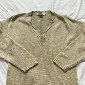 Vintage 90s Y2K Sweater 100% Silk Womens Size Medium Beige Whimsy Fairy Boho‎ thumbnail 2
