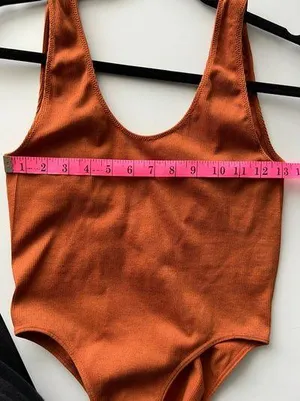 Burnt Orange Bodysuit thumbnail 3