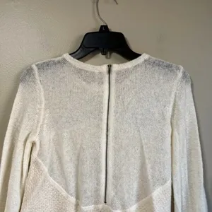 Free People XS ivory‎ sweater dress thumbnail 5