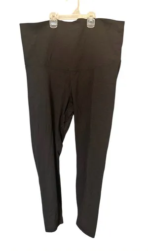 Old Navy Active Maternity Leggings XL Black Full Panel High Rise Go-Dry Comfort thumbnail 1