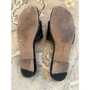 BOTTEGA VENETA Flat Sandal Black Sz 38 US Sz 8 $890 thumbnail 5