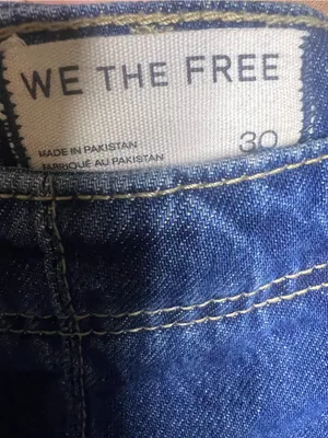 Free People Madison Ave Mini Skirt Denim Pleated. Size 30 thumbnail 7