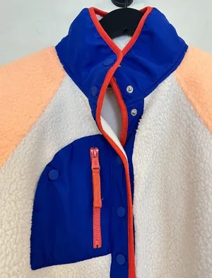 FREE PEOPLE Hit The Slopes Colorblock Pullover Sport Canvas Combo Size Large NWT thumbnail 4