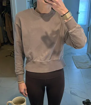 JoyLab Cropped Crewneck thumbnail 1