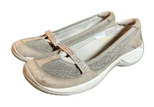 Merrell Encore Ballet Brindle Womens 8.5 Tan Mesh Suede Comfort Walking Shoes thumbnail 1