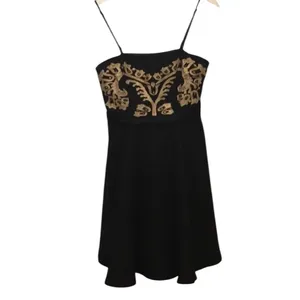 ✨HP✨Contemporary Baroque-Embroidered Fit & Flare Dress✨ thumbnail 5