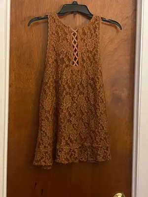 American Eagle Outfitters Brown Lace Camisole thumbnail 2