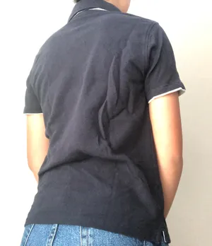 vintage velocity black polo golf tee thumbnail 4
