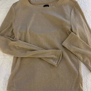 GAP Women's gold Crew Neck Top thumbnail 1