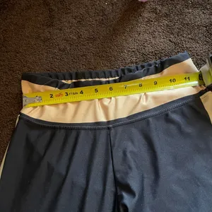 National Football League New Orleans Saints black and gold striped leggings S thumbnail 10