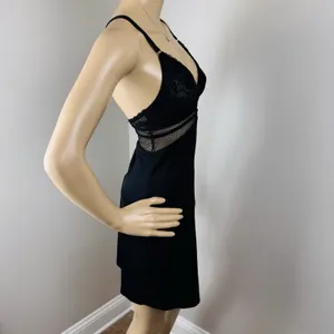 Gilligan & O'Malley Large‎ Small Lace Chemise Lingerie Nightie Mesh Accent Sexy thumbnail 9