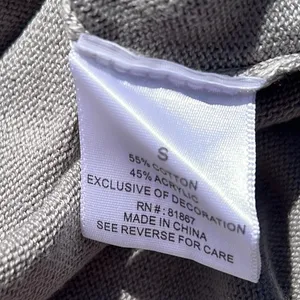 US Polo Assn. Superior Quality Gray Sweater Size‎ Small thumbnail 9